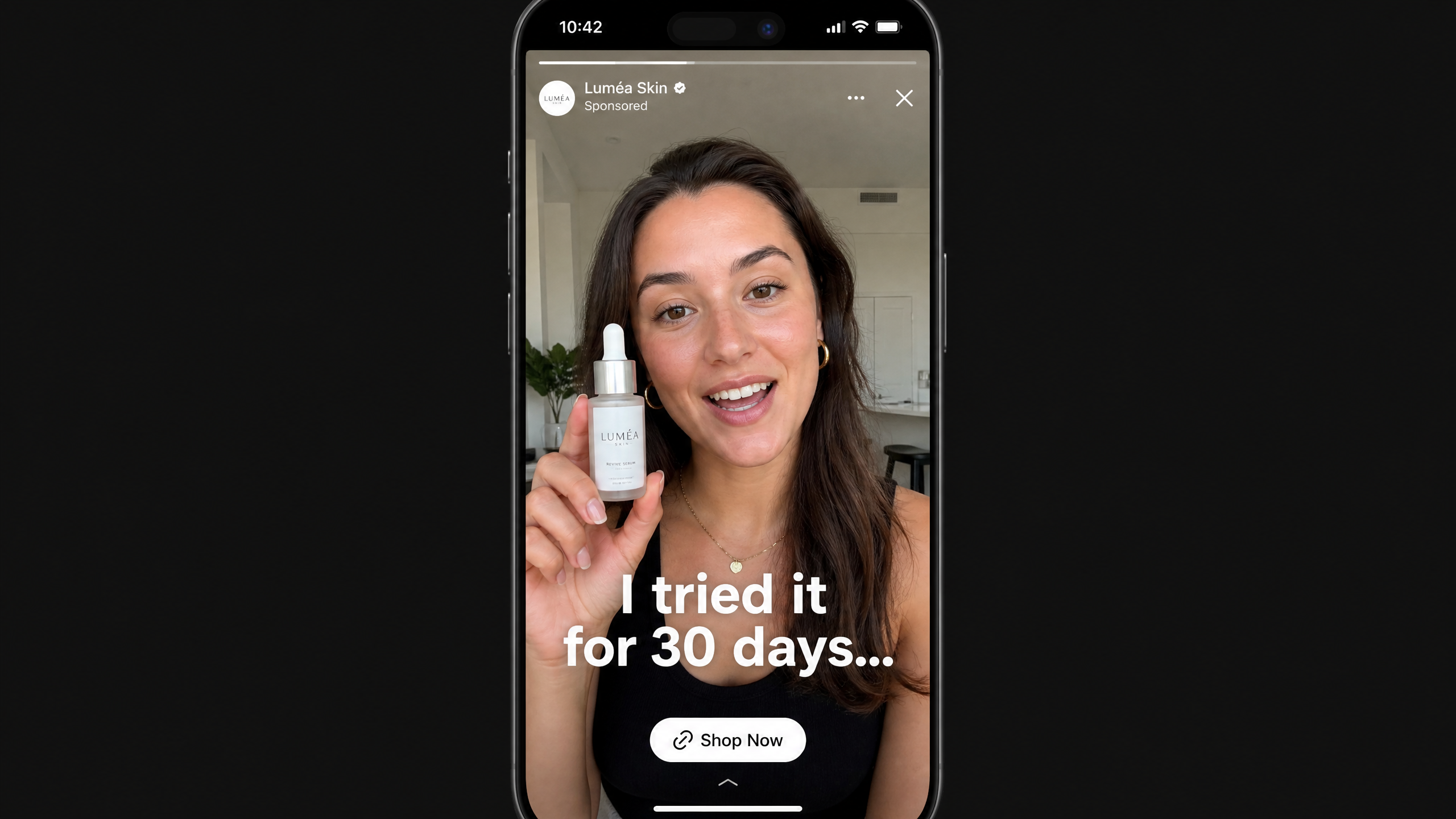 UGC video ad example